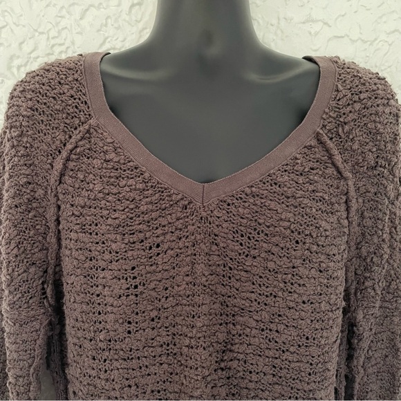 Free People Songbird Textured Sweater Small - Picture 3 of 9